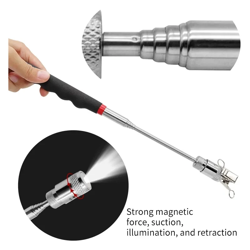 Телескопическая магнитная ручк – обзор и цена Fishing Rod Telescopic