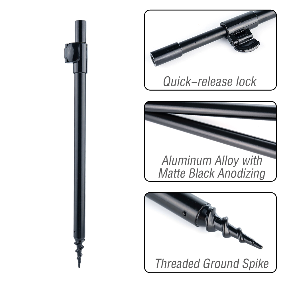 Телескопическая подставка для  – обзор и цена Fishing Rod Telescopic